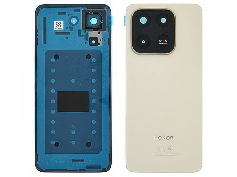 Cover Batteria + Vetrino Camera + Adesivo Desert Oro per Honor 400 Smart 4G