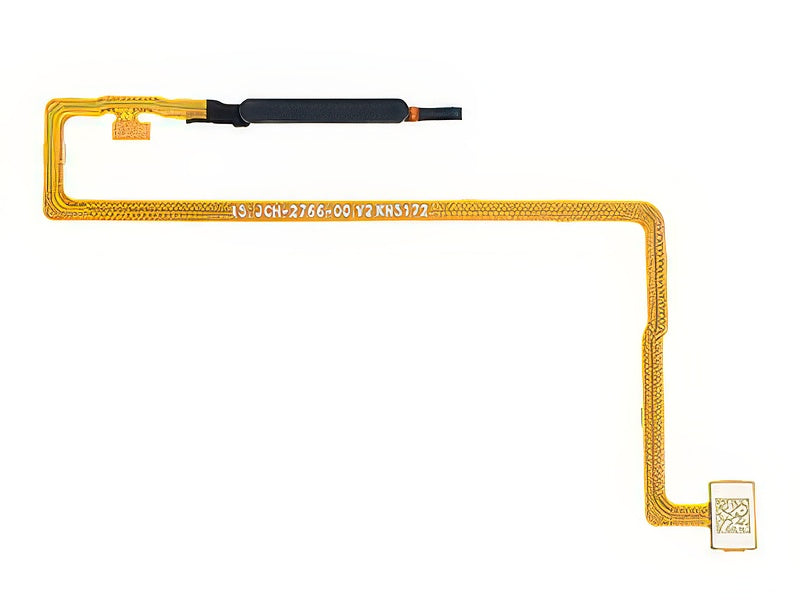 Flat Cable + Lettore Impronta Velvet Nero per Honor 400 Smart 5G