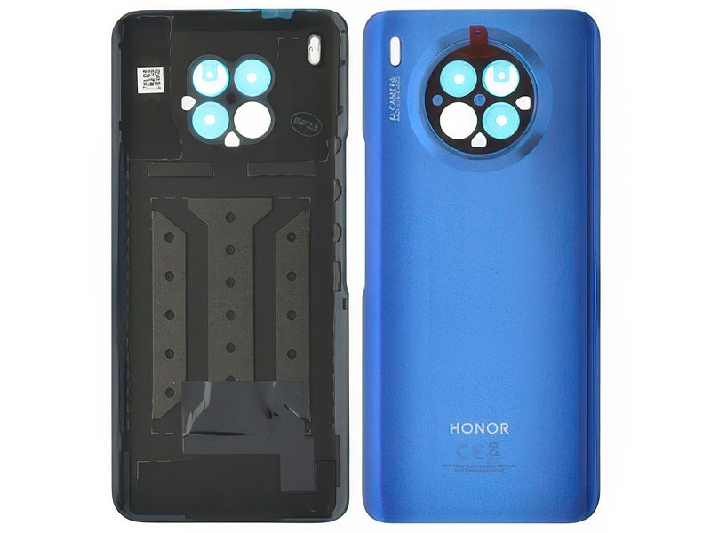 Cover Batteria + Adesivi Deep Sea Blu per Honor 50 Lite