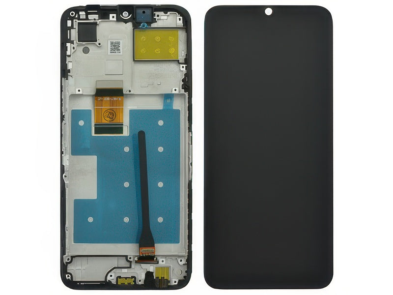 Lcd + Touch Screen + Frame Nero per Honor 70 Lite