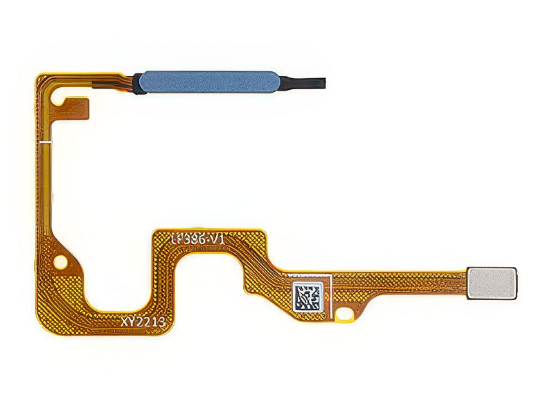 Flat Cable + Lettore Impronta Ocean Blu per Honor X6