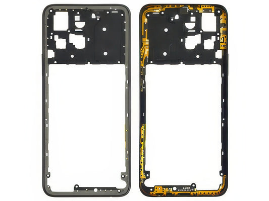 Frame + Tasto Volume Midnight Nero per Honor 70 Lite