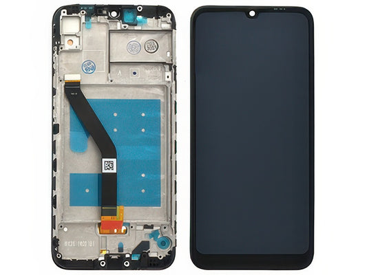 Lcd + Touchscreen + Frame Nero per Honor 8A