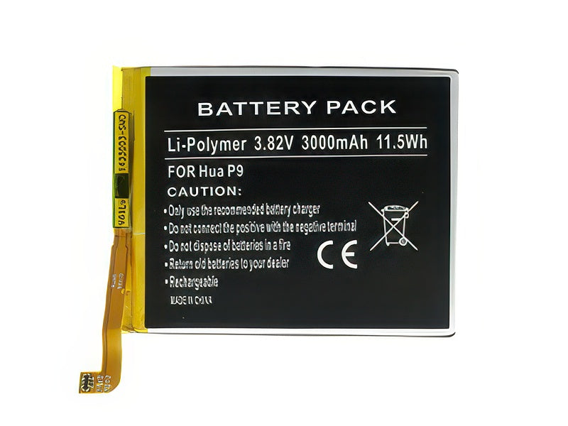 Batteria Litio 3000 mAh slim per Huawei P9