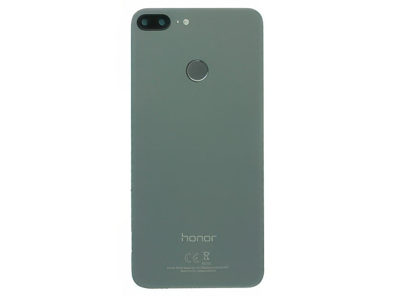 Cover Batteria + Vetrino Camera + Adesivo Grigio per Honor 9 Lite