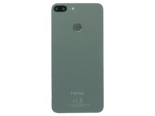 Cover Batteria + Vetrino Camera + Adesivo Grigio per Honor 9 Lite