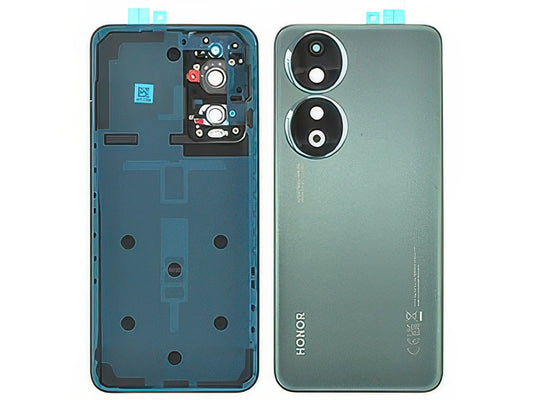 Cover Batteria + Vetrino Camera + Adesivo Emerald Verde per Honor 90