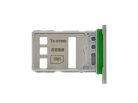 Sportello Dual Sim Card Diamond Argento per Honor 90
