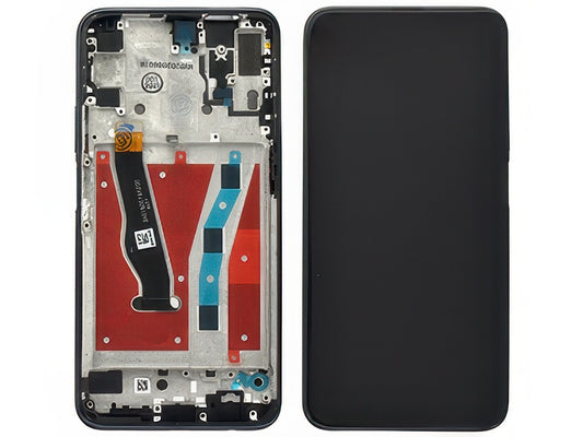 Lcd + Touchscreen + Frame Nero per Honor 9X