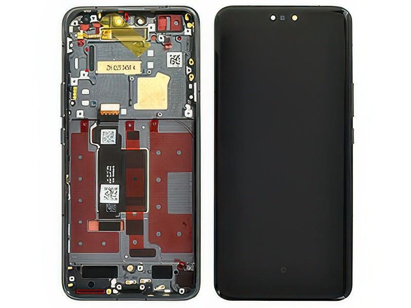 Lcd + Touch Screen + Frame + Tasti Laterali Nero per Honor Magic 6 Pro 5G