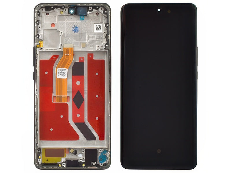 Lcd + Touch Screen + Frame + Tasti Laterali Midnight Nero per Honor Magic 6 Lite 5G
