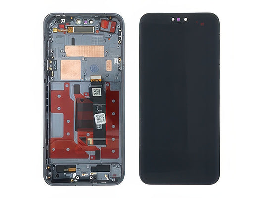 Lcd + Touch Screen + Frame + Tasti Laterali Nero per Honor Magic 7 Pro 5G - Compatibile