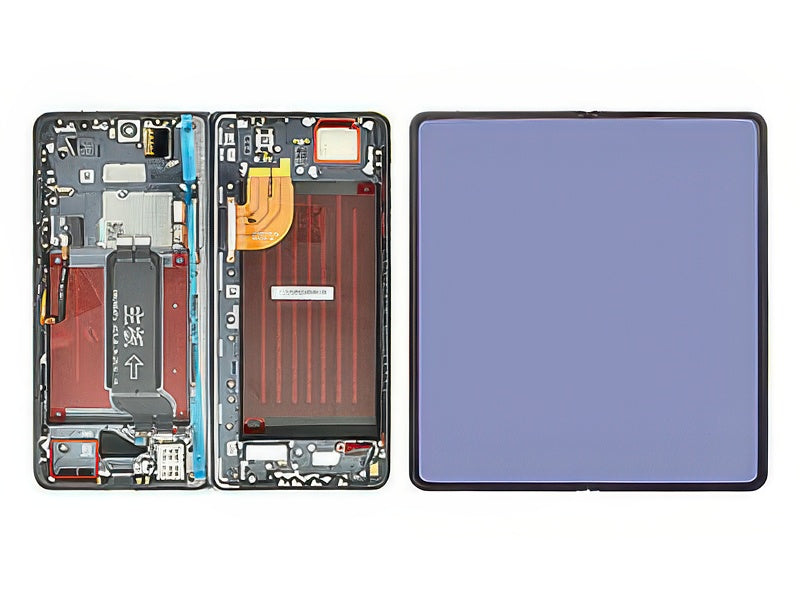 Lcd + Touch Screen + Frame + Tasti Laterali Nero per Honor Magic V5 5G