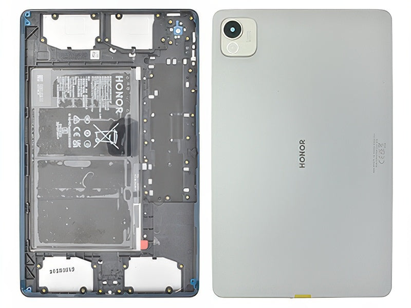 Cover Batteria + Batteria + Vetrino Camera + Tasti Laterali Grigio per Honor Pad X9a