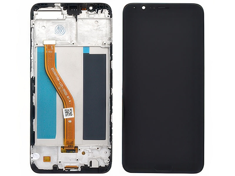 Display Lcd + Touch Screen + Frame Nero per Honor View 10