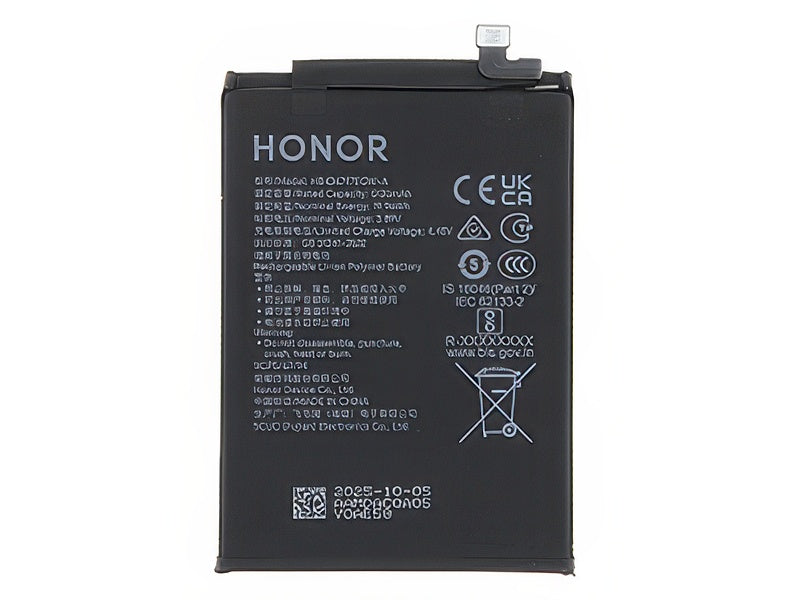 HB436797EGW-A Batteria 5130 mAh + Adesivo per Honor X5c 4G