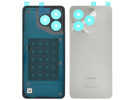 Cover Batteria + Adesivi Meteor Argento per Honor X5c Plus