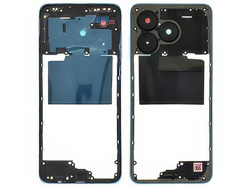 Cover Posteriore + Vetrino Camera + Tasto Volume Ocean Cyan per Honor X5c Plus