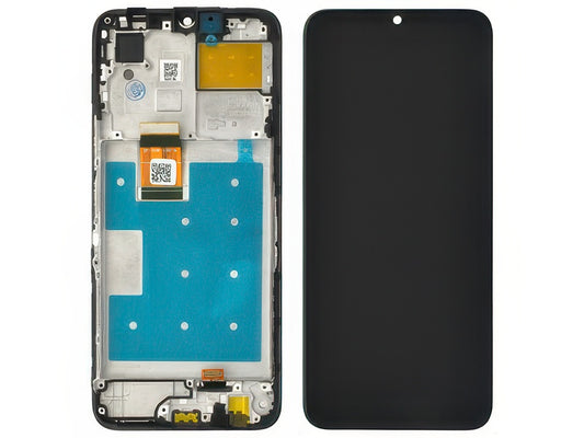 Lcd + Touch Screen + Frame Nero per Honor X6