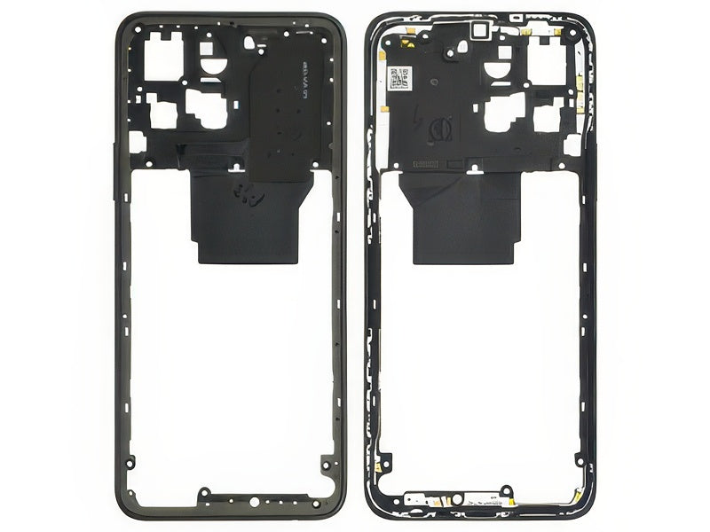 Frame + Tasto Volume Midnight Nero per Honor X6