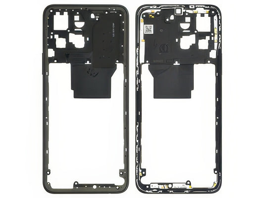 Frame + Tasto Volume Midnight Nero per Honor X6