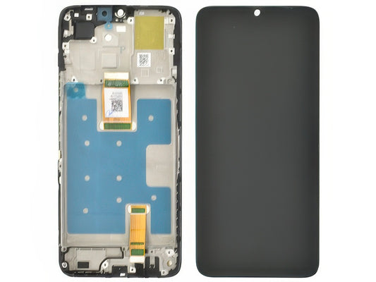 Lcd + Touch Screen + Frame Nero per Honor X6a