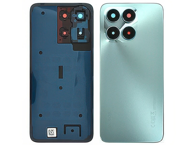 Cover Batteria + Vetrino Camera + Adesivo Cyan Lake per Honor X6a