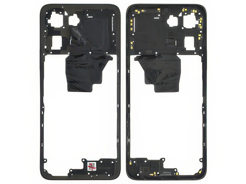 Frame + Tasto Volume Midnight Nero per Honor X6a