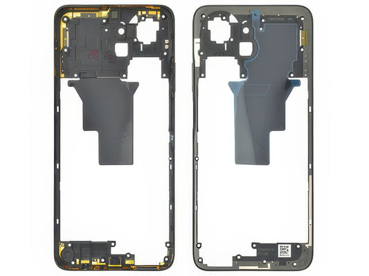 Frame + Tasti Volume Midnight Nero per Honor X7a