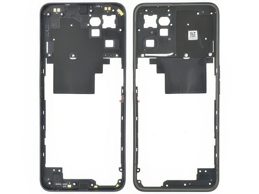 Frame + Tasti Volume Titanium Silver per Honor X7a