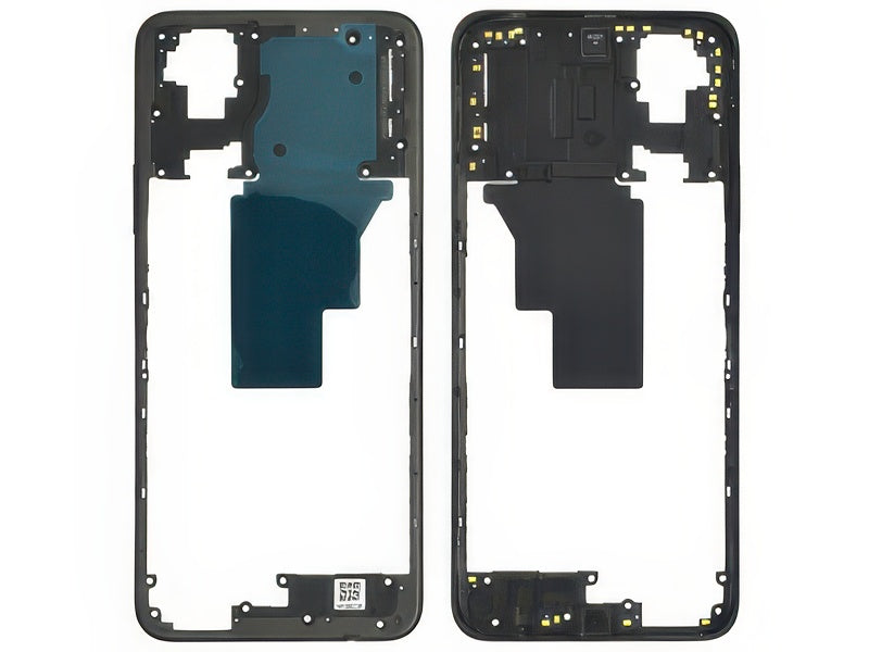 Frame + Tasto Volume Midnight Nero per Honor X7b