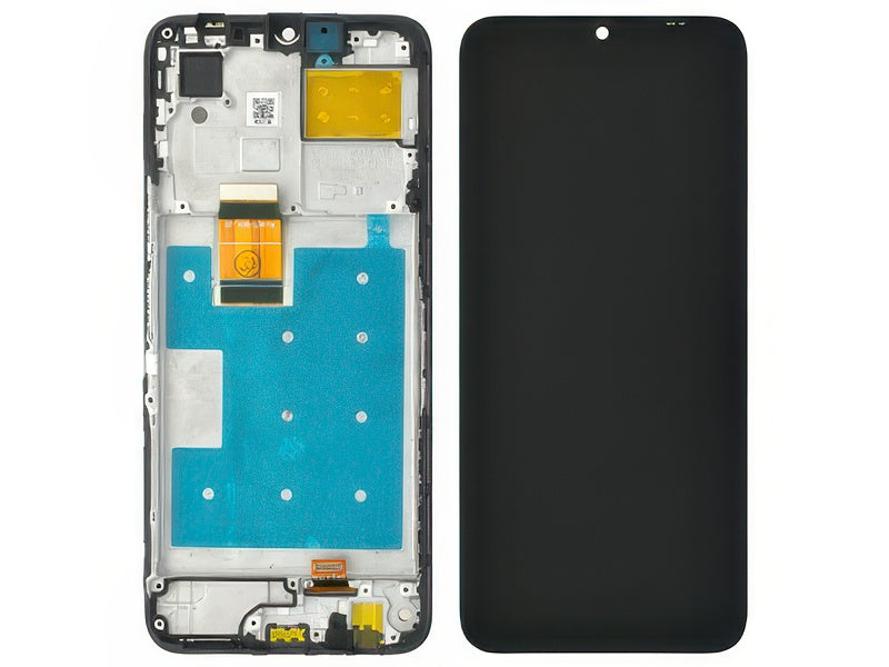 Lcd + Touch Screen + Frame Nero per Honor X8 5G