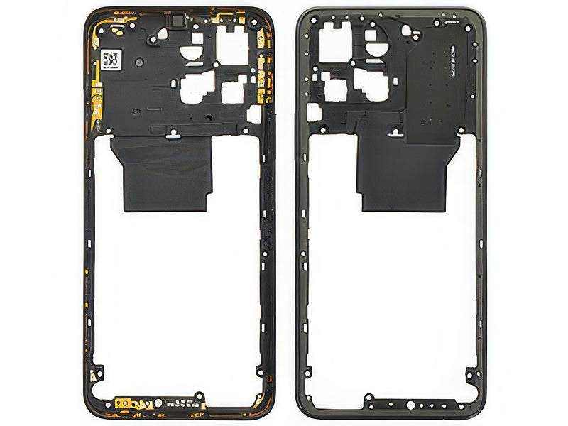 Cover Posteriore + Tasto Volume + Antenna NFC Midnight Nero per Honor X8 5G