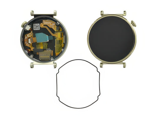 Lcd + Touch Screen + Tasti + Cassa Completo Oro "Cassa 41 mm" per Huawei Watch GT 4 41mm