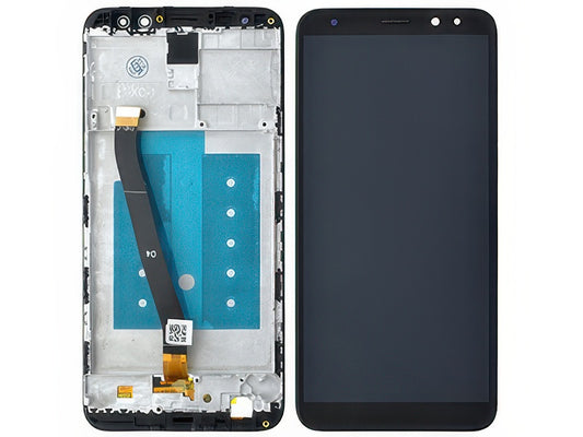 Lcd + Touchscreen + Frame Nero per Huawei Mate 10 Lite Dual-Sim