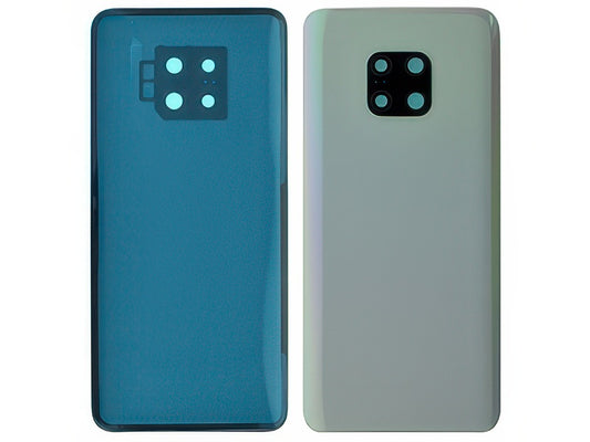 Cover Batteria + Vetrino Camera + Adesivo Oro Rosa per Huawei Mate 20 Pro