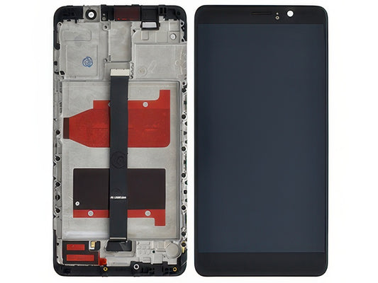 Lcd + Touchscreen + Frame Nero per Huawei Mate 9 Dual-Sim