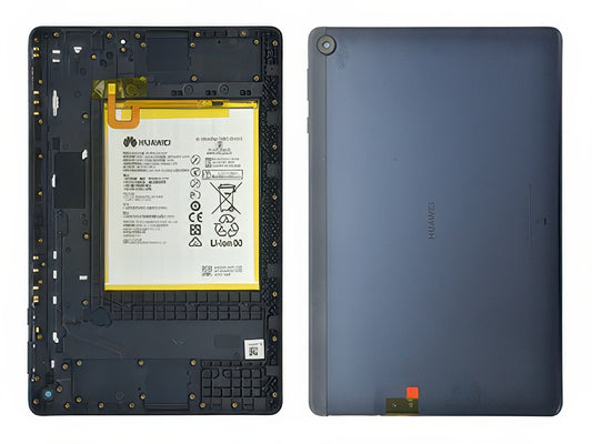 Cover Batteria + Vetrino Camera + Batteria + Tasti Laterali Deepsea Blu per Huawei MatePad T10