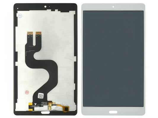 Lcd + Touch Screen Bianco per Huawei Media Pad M3 8.4'' LTE