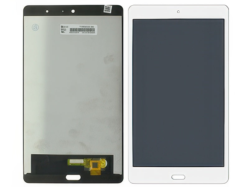 Lcd + Touchscreen Bianco per Huawei Media Pad M3 Lite 8 LTE