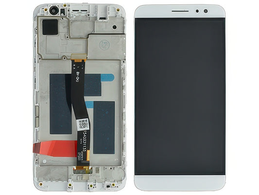 Lcd + Touchscreen + Frame Bianco per Huawei Nova Plus
