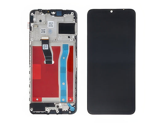 Lcd + Touch Screen + Frame Nero per Huawei Nova Y70