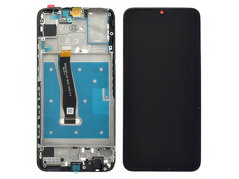 Lcd + Touch Screen + Frame Nero per Huawei P Smart 2020