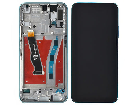 Lcd + Touch Screen + Frame + Tasti Laterali Breathing Crystal per Huawei P Smart Pro