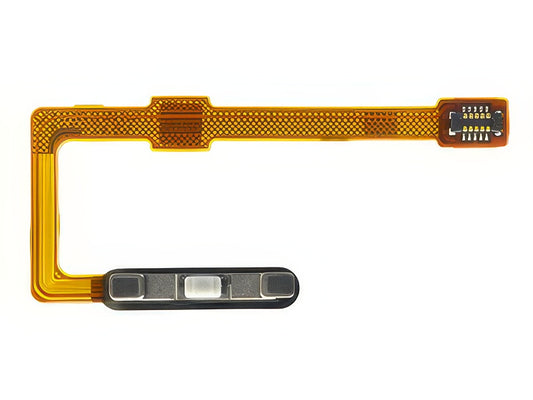 Flat Cable + Lettore Impronta Nero per Huawei P Smart Pro