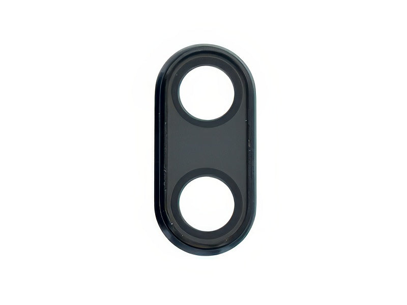 Cover Camera + Vetrino Nero per Huawei P20 Dual Sim