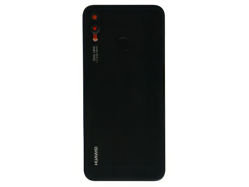 Cover Batteria + Vetrino Camera + Lettore Impronta Nero per Huawei P20 Lite