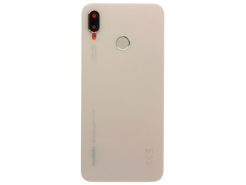 Cover Batteria + Vetrino Camera + Lettore Impronta Rosa per Huawei P20 Lite Dual Sim