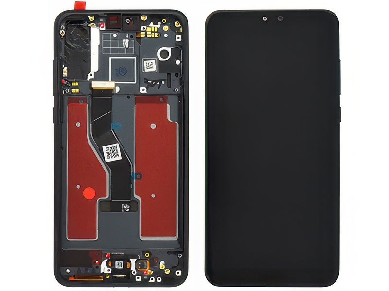 Lcd + Touch Screen + Frame + Tasti Laterali Nero per Huawei P20 Pro