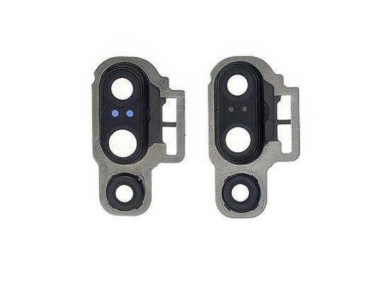 Cover Camera + Vetrino Nero per Huawei P20 Pro Dual Sim